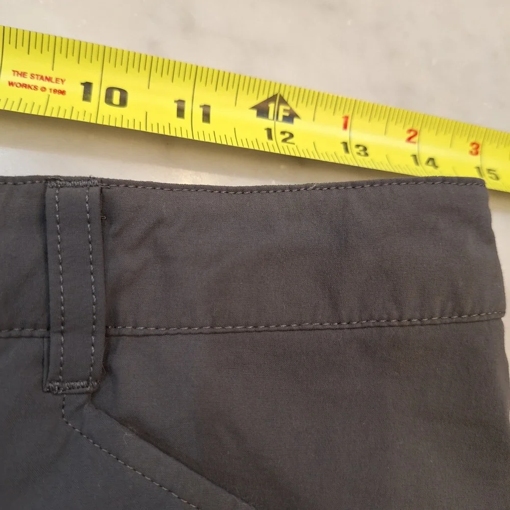 Patagonia Hiking Shorts Wom Sz 2 Gray Nylon Stretch Worn Wear‎ Outdoor 4